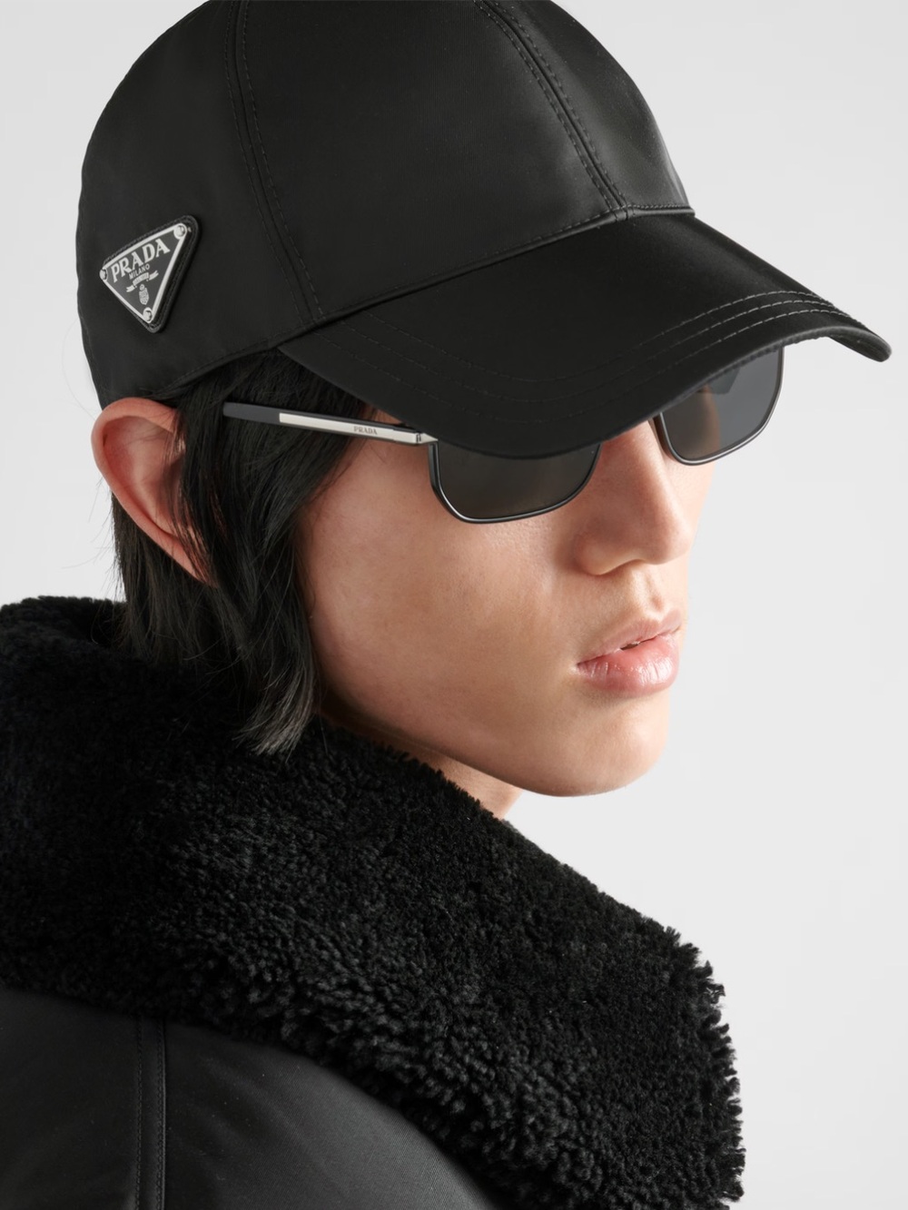 Prada Re Nylon Baseball Cap Hat